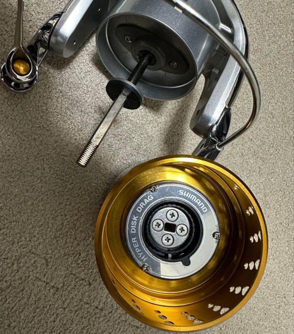 【中古】ヒラマサキャスティング、ジギング シマノ左巻きリールセット