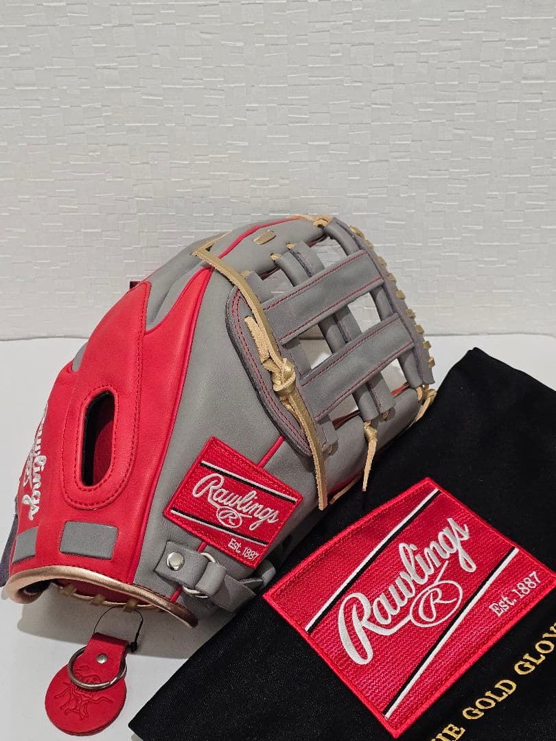 【新品未使用】ローリングス 軟式外野手用グローブ HOHメジャースタイル 即戦力