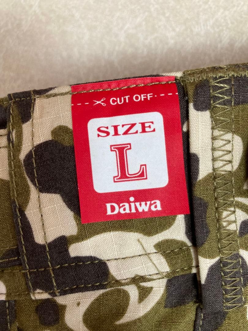 DAIWA ダイワ アウトブレイズ ロールアップパンツ 迷彩フィッシングパンツ