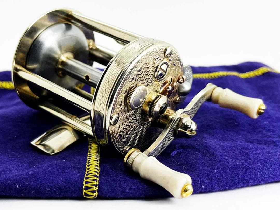 PFLUEGER SUMMIT No.1993L GOLD風カスタムリール
