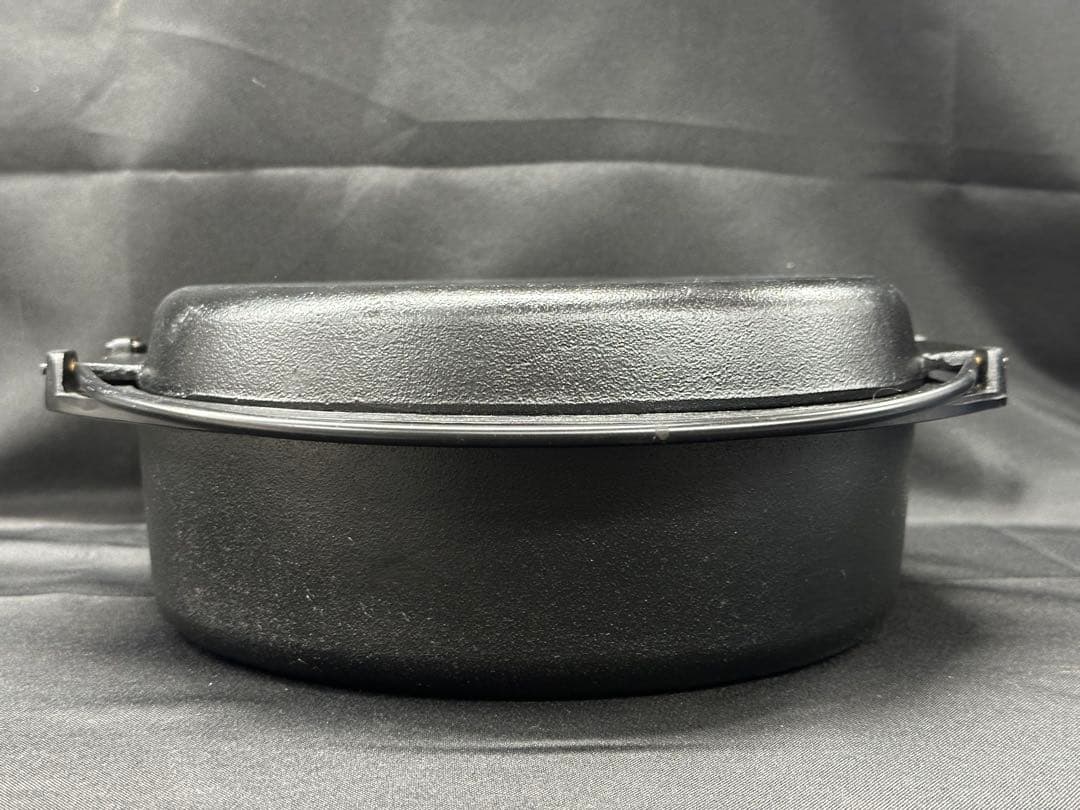 【USED美品】南部　南部鉄器　盛岡　鋳鉄　鍋　おでん鍋　すき焼き鍋　水炊き