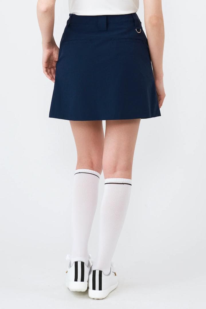 エムユースポーツ(M・U SPORTS) バイヤスラインスカート NVY38