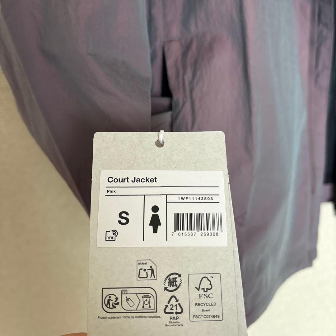 【新品未使用】　on パープルCourt Jacket