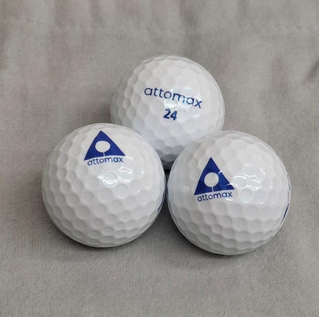 【世界一飛ぶボール】attomax Golf Ball MEDIUM 3球入