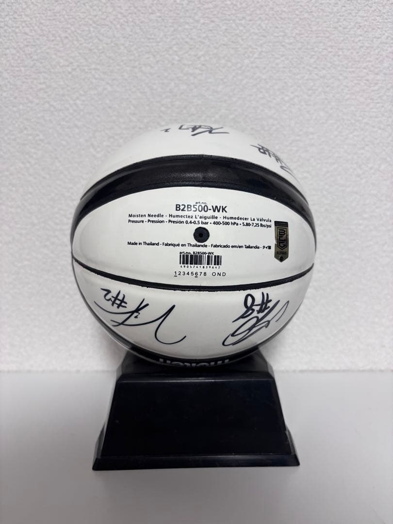 2016-2017 大阪エヴェッサ バスケット サインボール