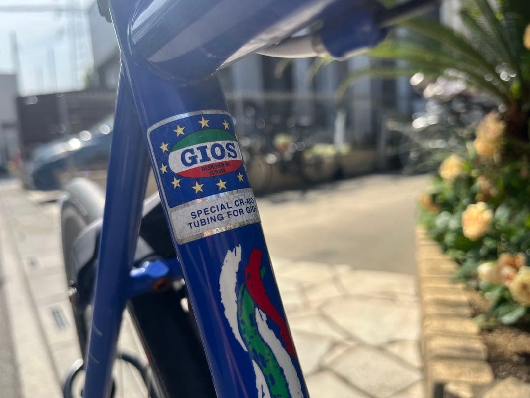 GIOS FENICE ロードバイク ブルー クロモリ