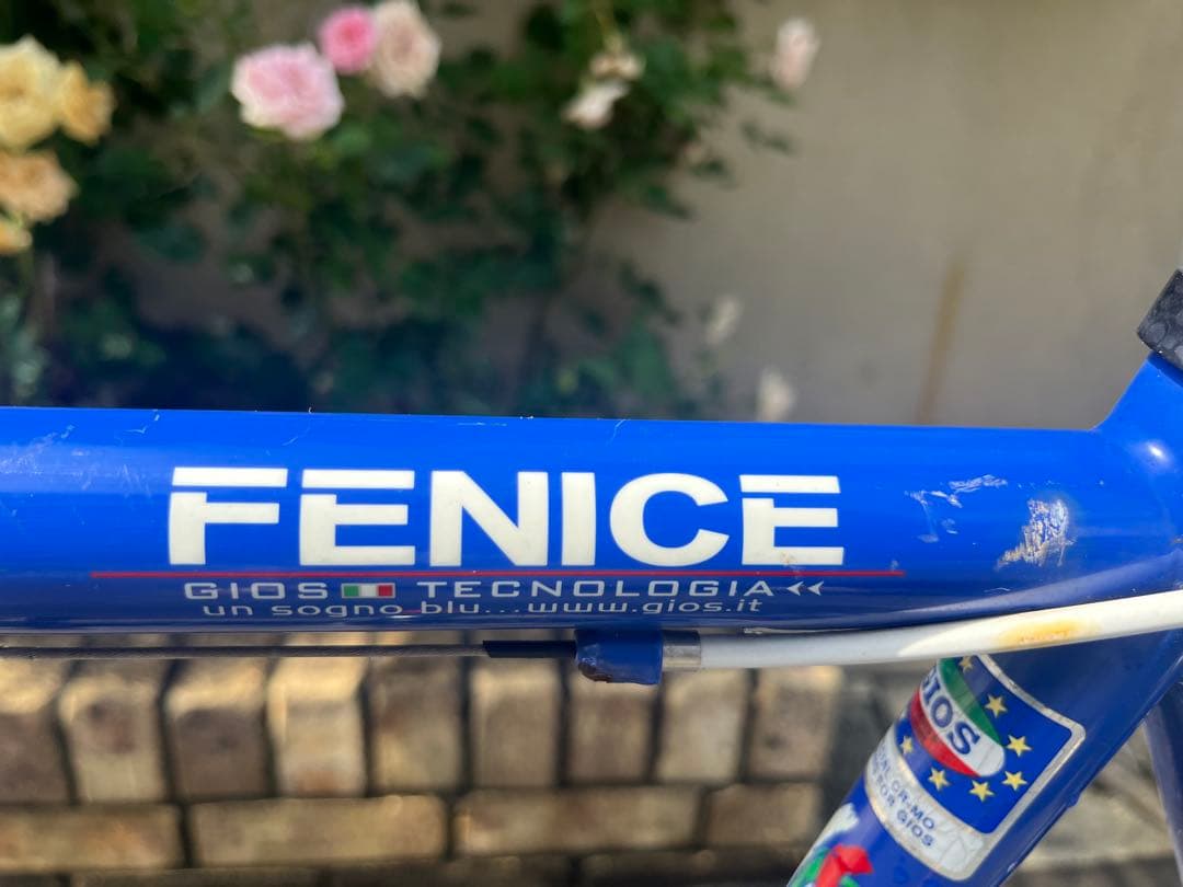 GIOS FENICE ロードバイク ブルー クロモリ