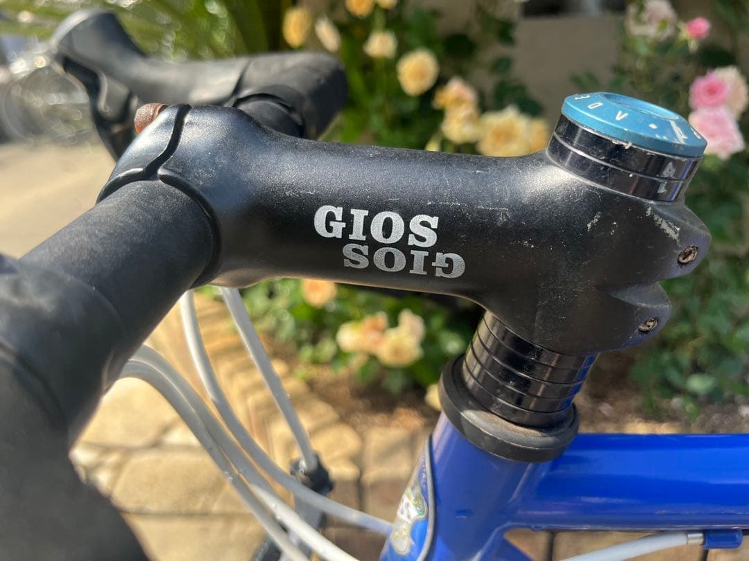 GIOS FENICE ロードバイク ブルー クロモリ
