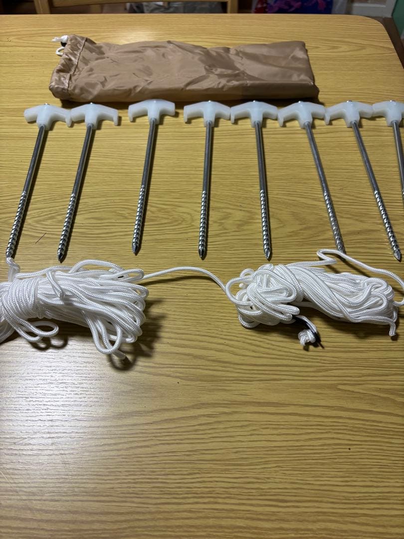 【試し張り】Dod いつかのタープ　アイボリー　タン　ヘキサタープ