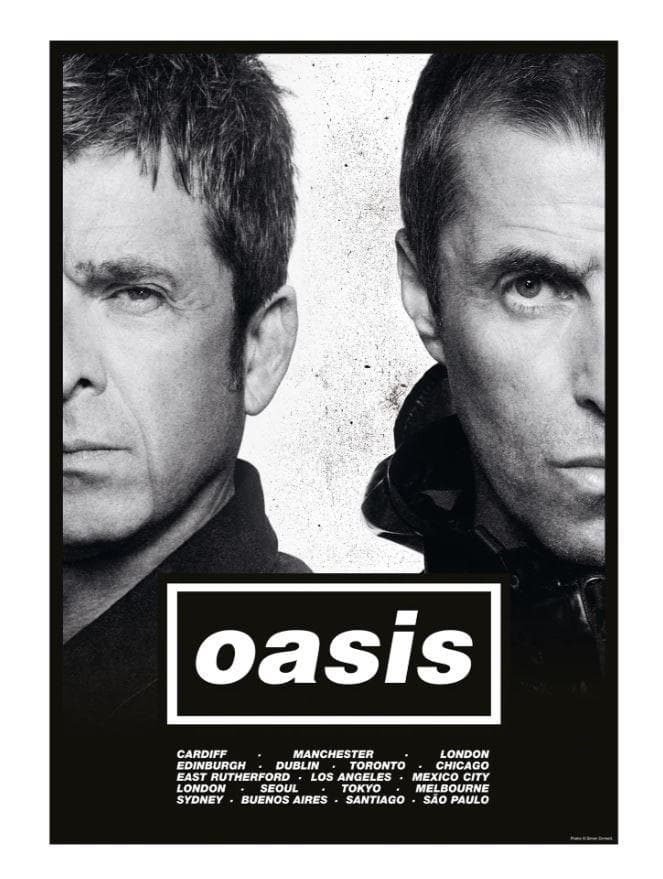 ★OASIS★Half Faces Live '25 オフィシャルポスター★