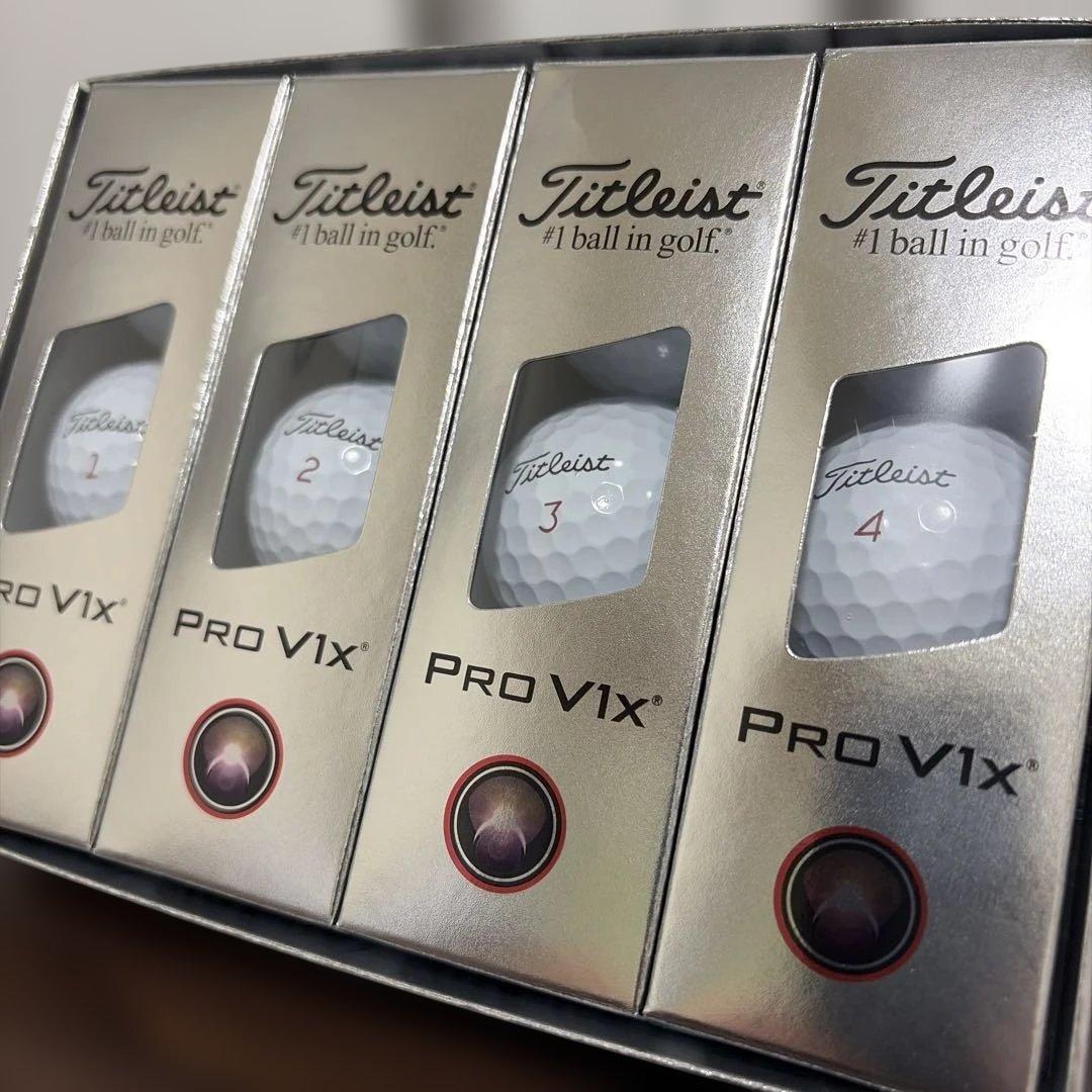 タイトリスト　2025 PRO V1x ローナンバー　新品未使用
