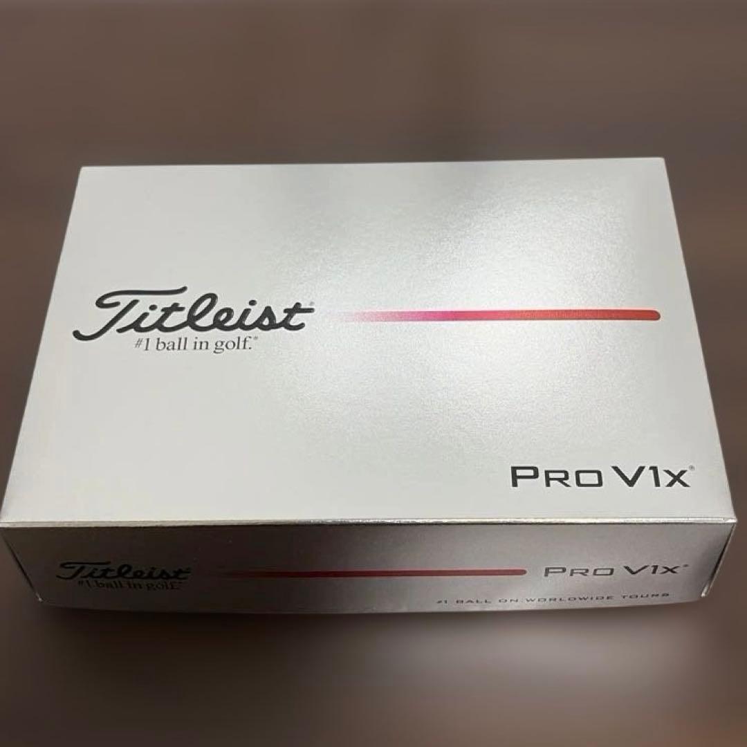 タイトリスト　2025 PRO V1x ローナンバー　新品未使用