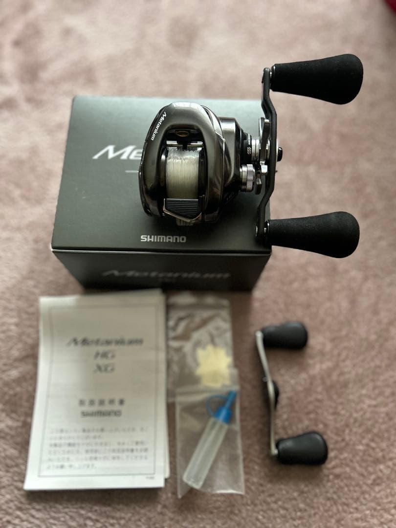シマノ20メタニウムHG 美品　スタジオコンポジットハンドル