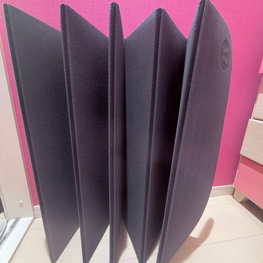 Lululemon 折りたたみ　ヨガ　マット　黒