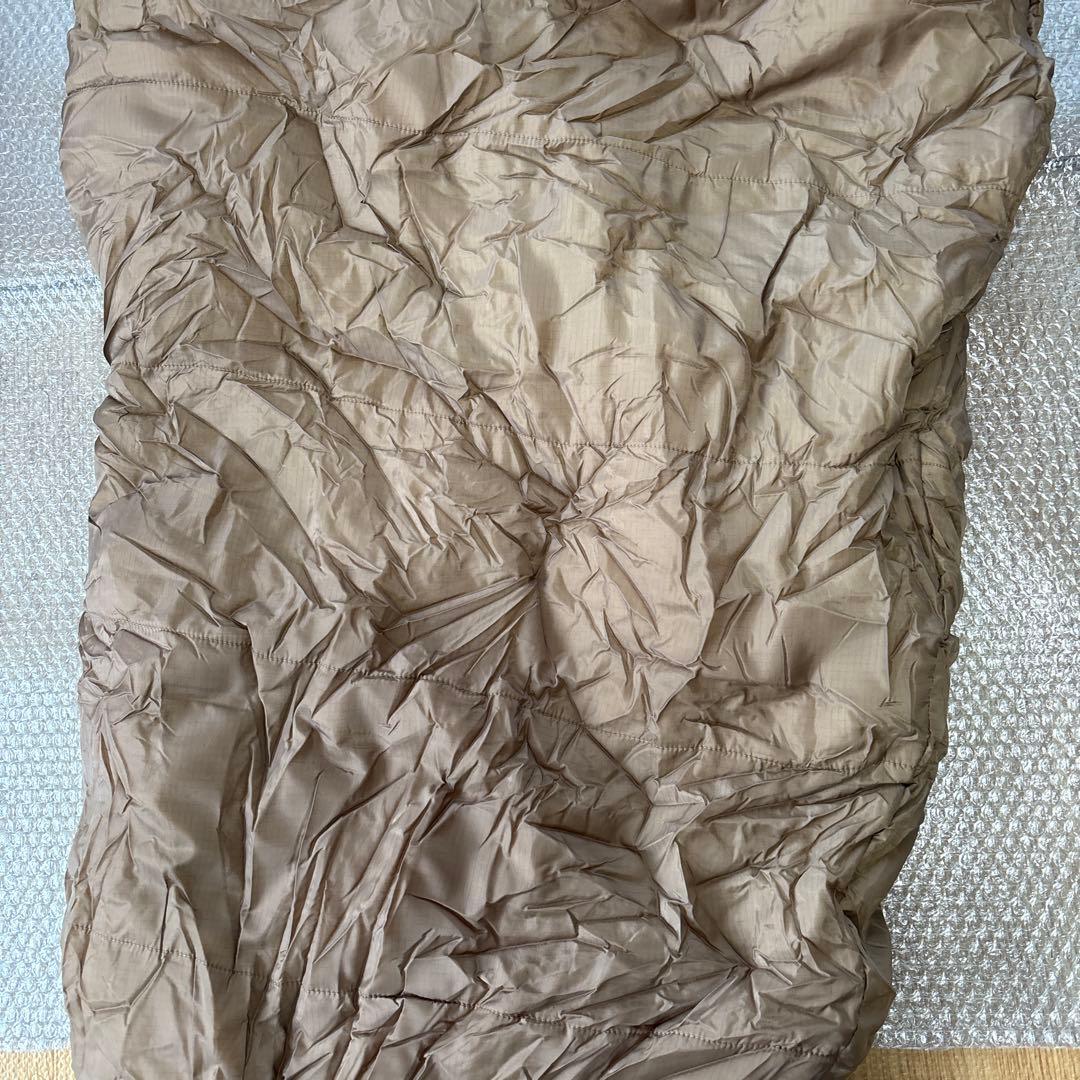 美品 スノーピーク ミリタリースリーピングバッグ