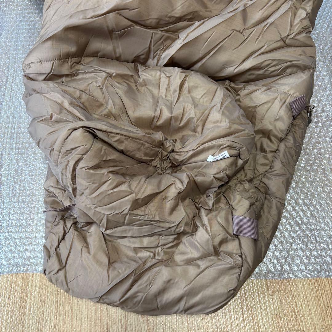 美品 スノーピーク ミリタリースリーピングバッグ