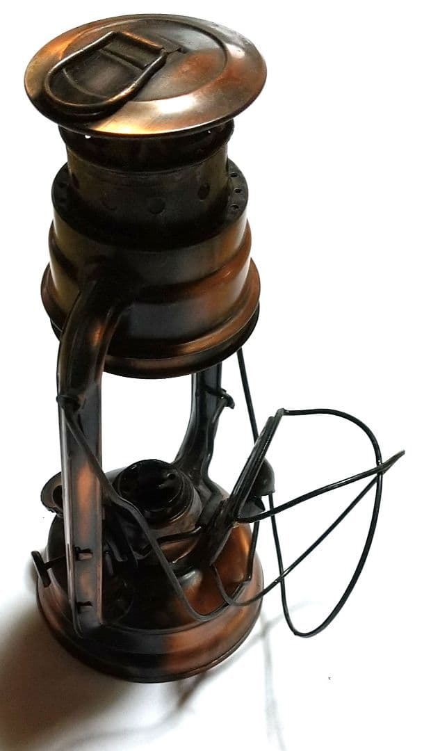 クラシックランタン 銅色・黒 約30cm