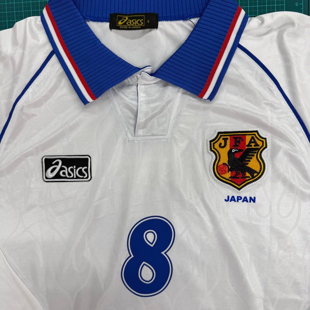 日本代表　中田英寿　ユニフォーム　1998 フランスワールドカップ　炎マーク