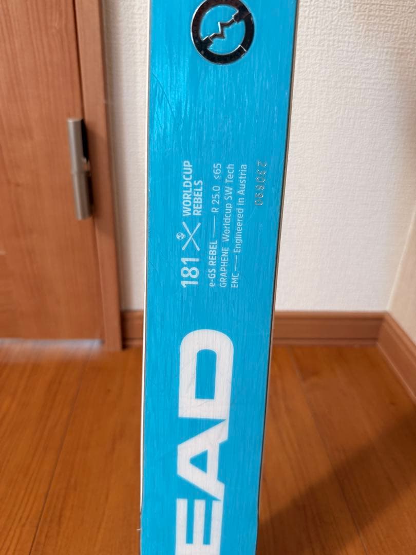 HEAD Worldcup Rebels iGS RD スキー板 181cm
