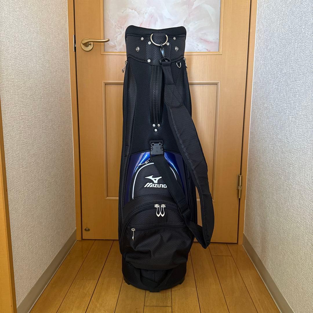 Mizuno キャディバッグ ブラック/ブルー
