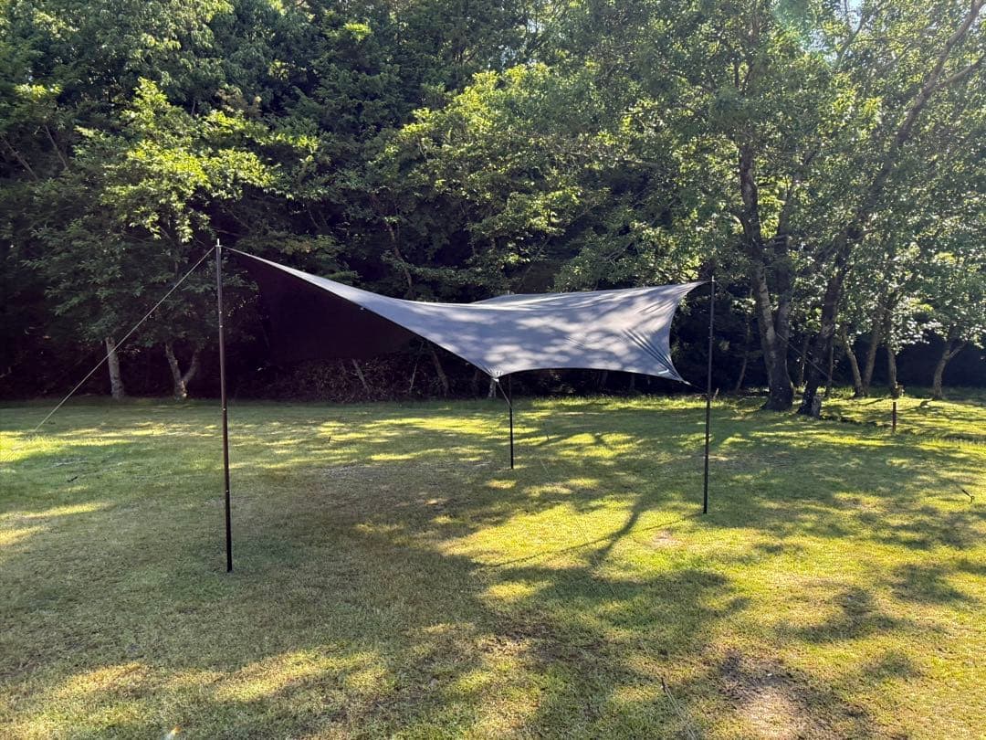 美品グラウンドカバー　Groundcover hexa tarp 7SIDES
