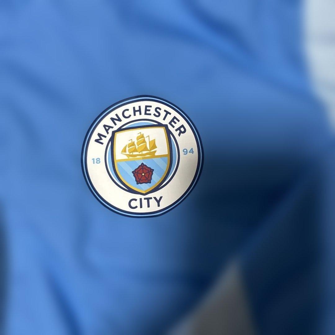 PUMA MCFC　マンチェスター　シティ　プレマッチ　ウーブン　セットアップM