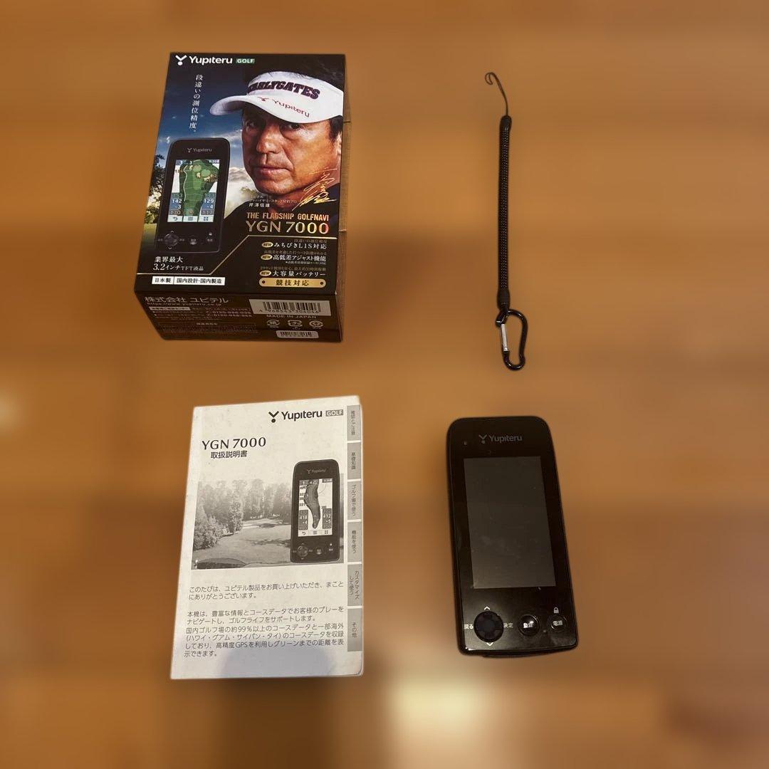 Yupiteru YGN7000 ゴルフナビ　フルセット　良品