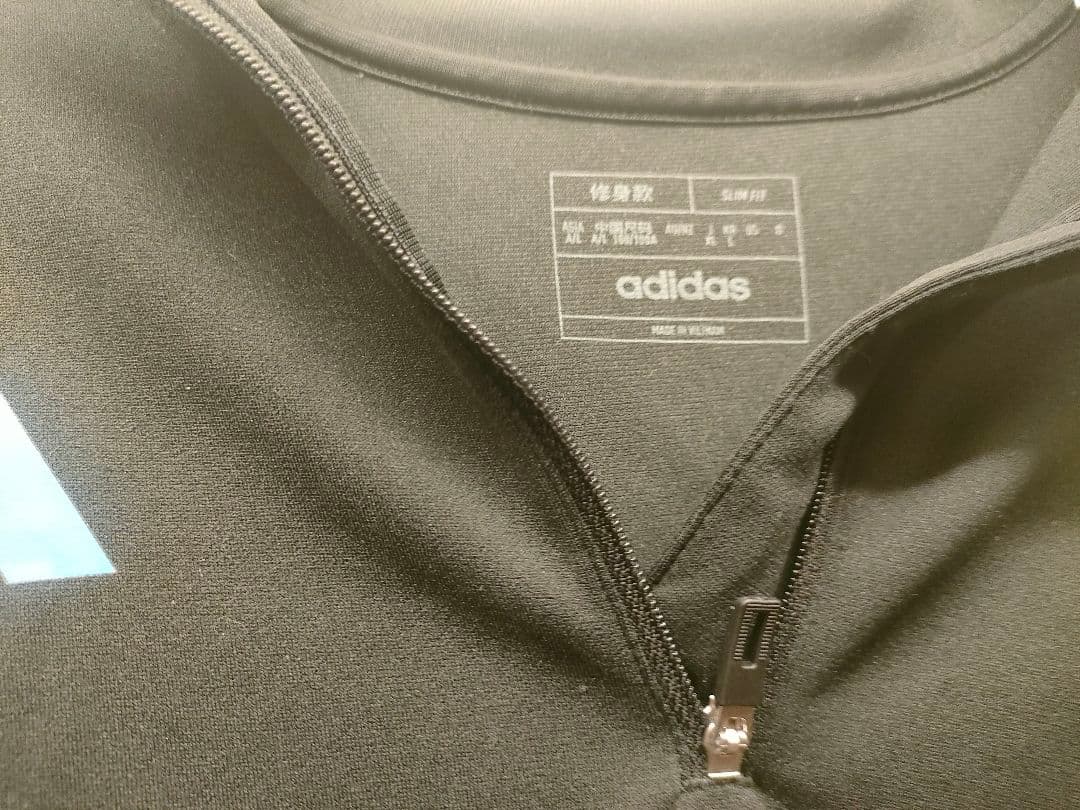アーセナル adidas 黒 長袖サッカージャージ