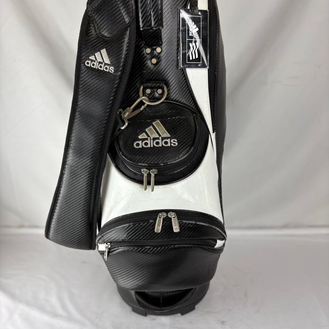 アディダス adidas キャディバッグ 5分割 ゴルフバッグ