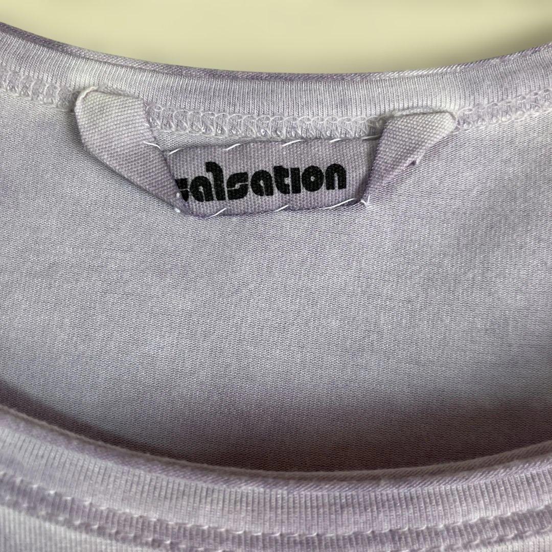 salsation wear サルセーション バッククロスデザイントップス