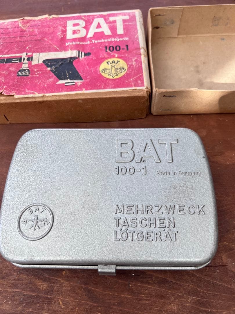 とても珍しいハンドガン型のドイツ製バーナーBAT。