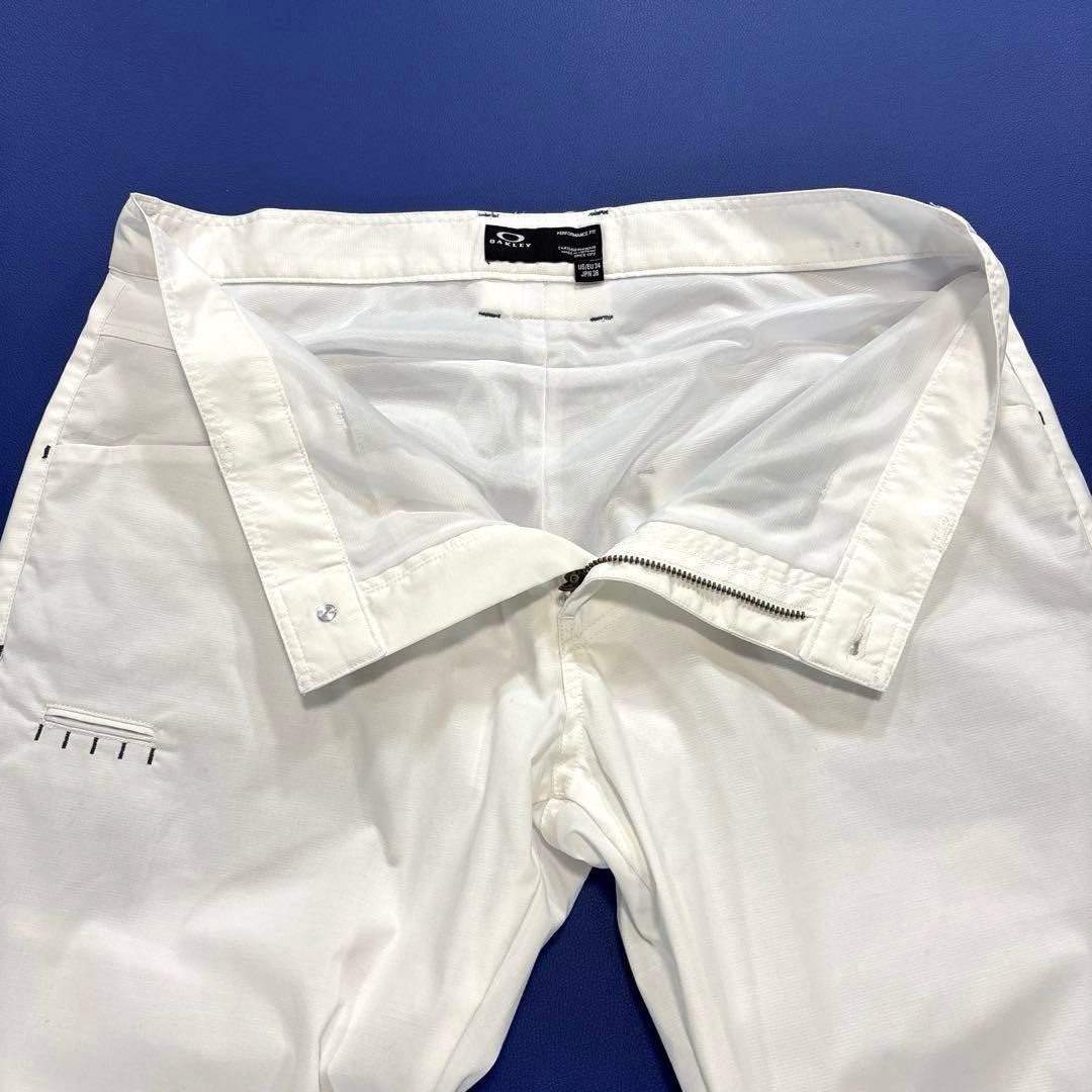 オークリー　ロングパンツ　JPN36 L〜LL程度　ホワイト　春夏　ゴルフ