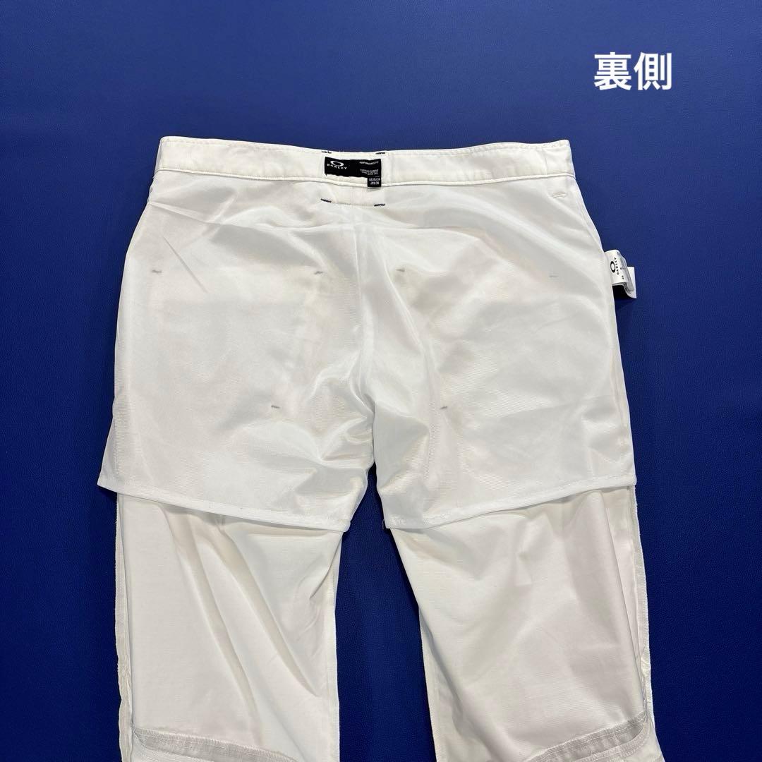 オークリー　ロングパンツ　JPN36 L〜LL程度　ホワイト　春夏　ゴルフ