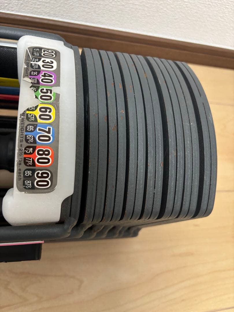 TOPFILM sport 9.0 可変式ダンベル 筋トレ 40kg ①