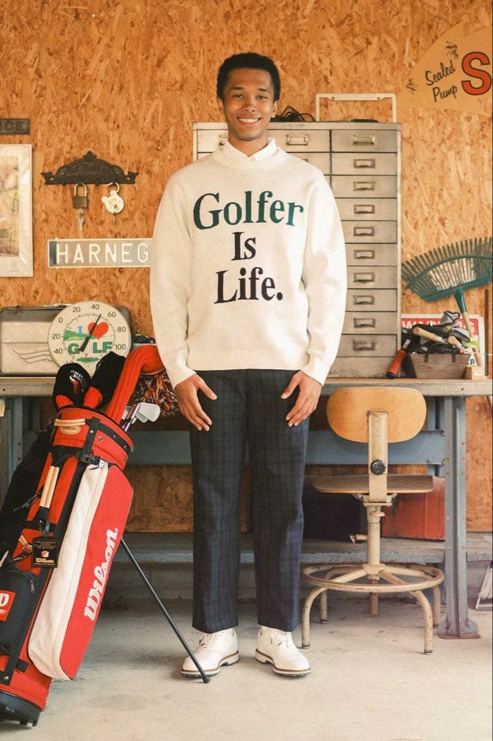 NEW VINTAGE GOLF セーター