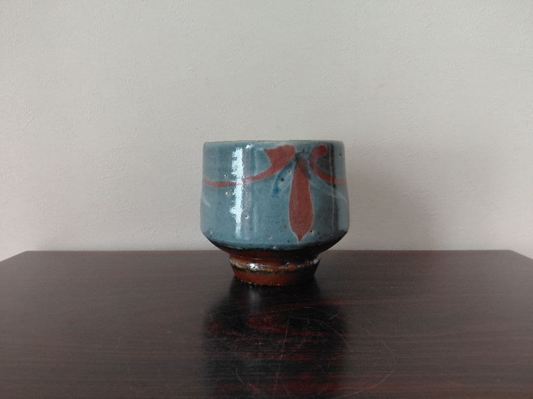 河井寛次郎？茶碗　詳細不明　茶道具