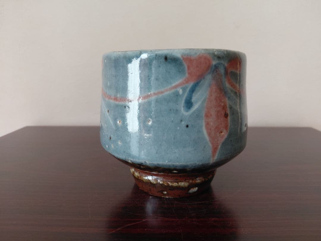 河井寛次郎？茶碗　詳細不明　茶道具