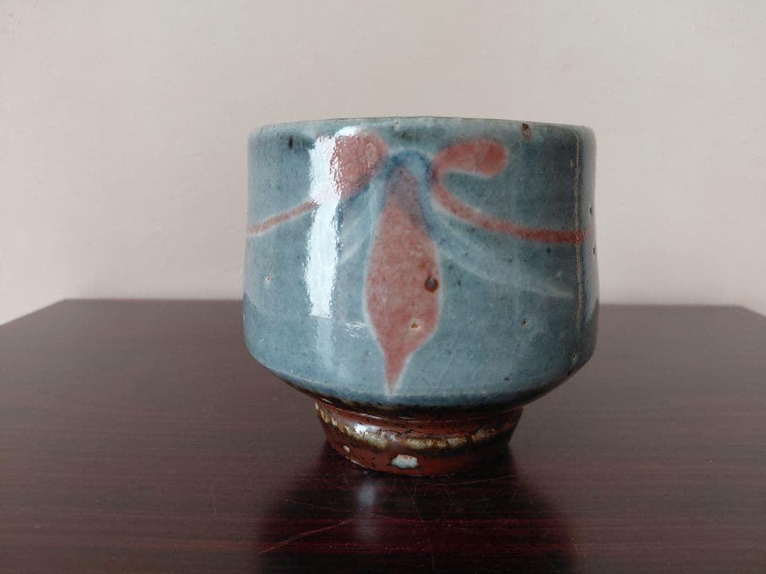 河井寛次郎？茶碗　詳細不明　茶道具