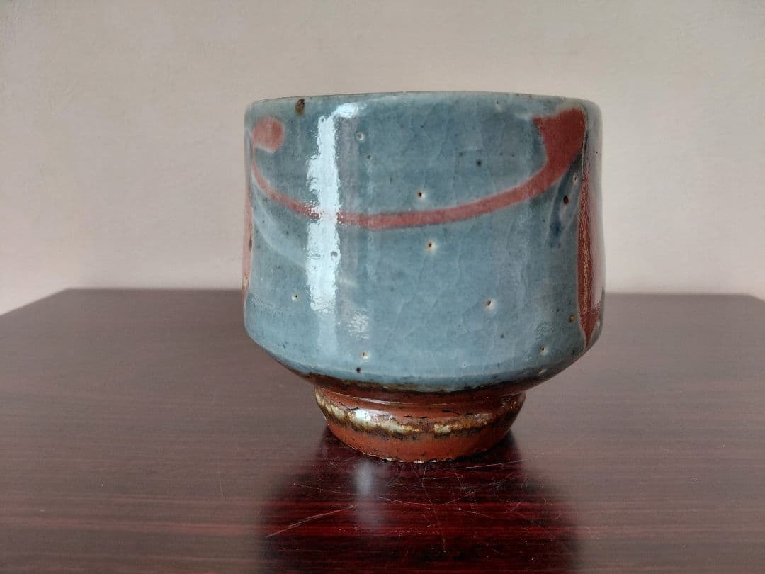 河井寛次郎？茶碗　詳細不明　茶道具