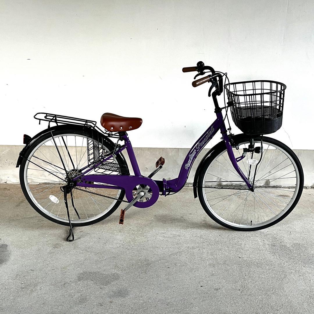 折りたたみ自転車 ママチャリ 26インチ