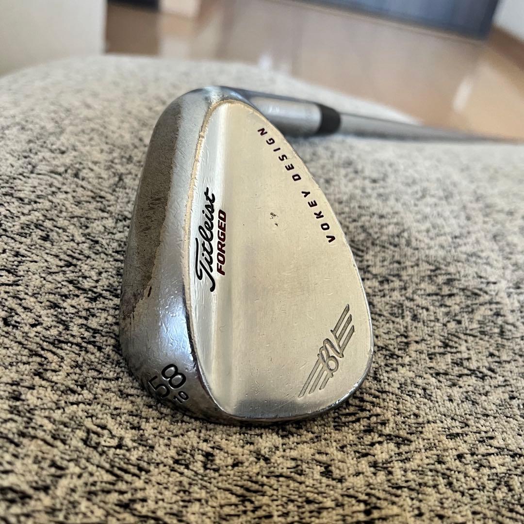 タイトリスト　VOKEY ボーケイフォージド58度サンドウェッジ　DG S200