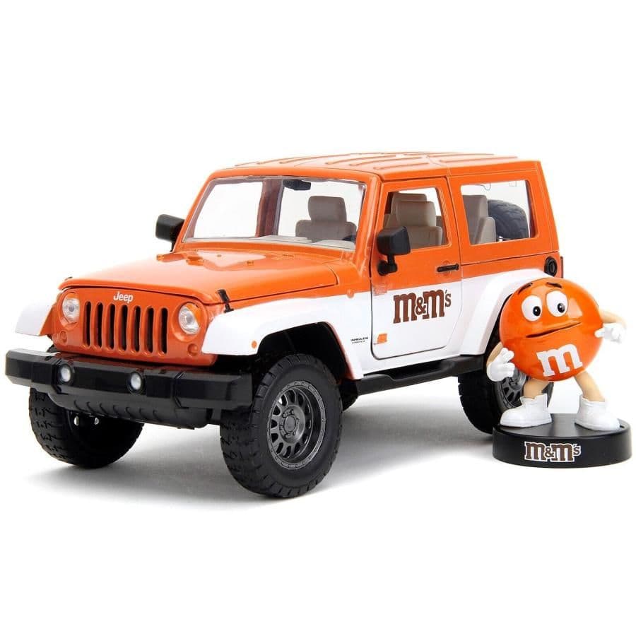 Jada 1/24 M&M’s オレンジ&2007 ジープ ラングラー　8/14
