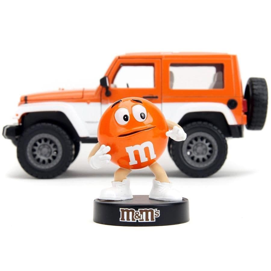 Jada 1/24 M&M’s オレンジ&2007 ジープ ラングラー　8/14