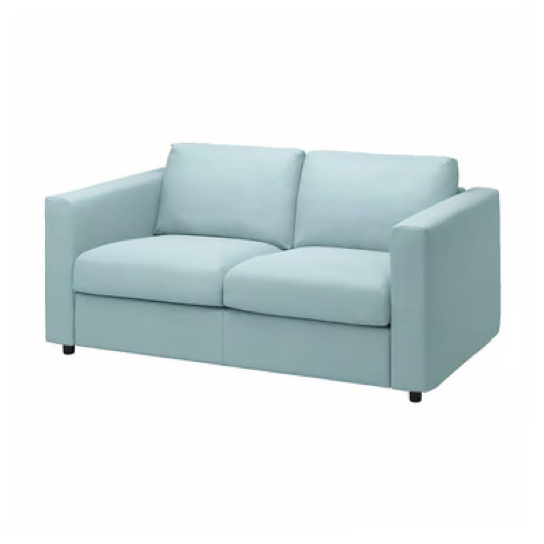 水色 ソファ　IKEA VIMLE ヴィムレ