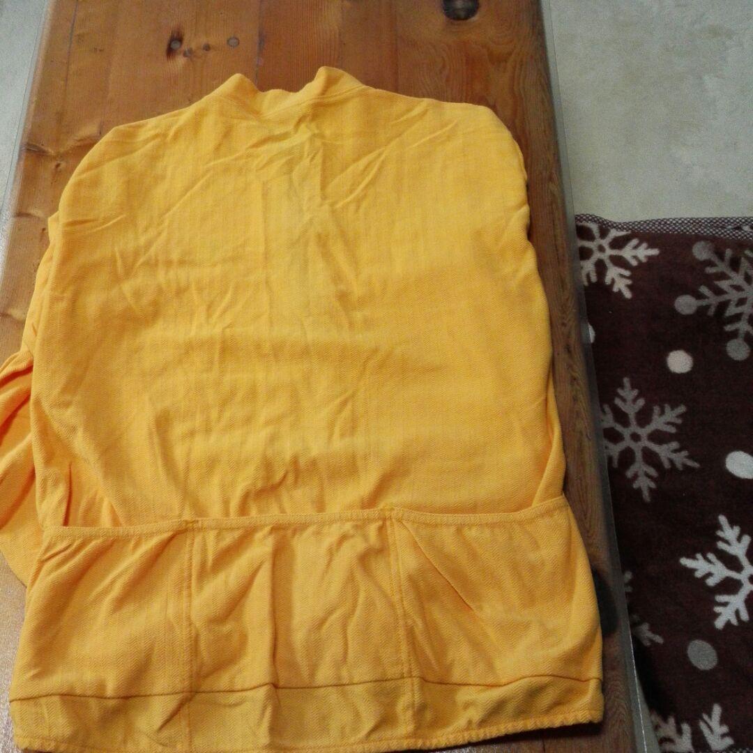 サイクルジャージ　キャノンデール(XL) イエロー(made i n USA )