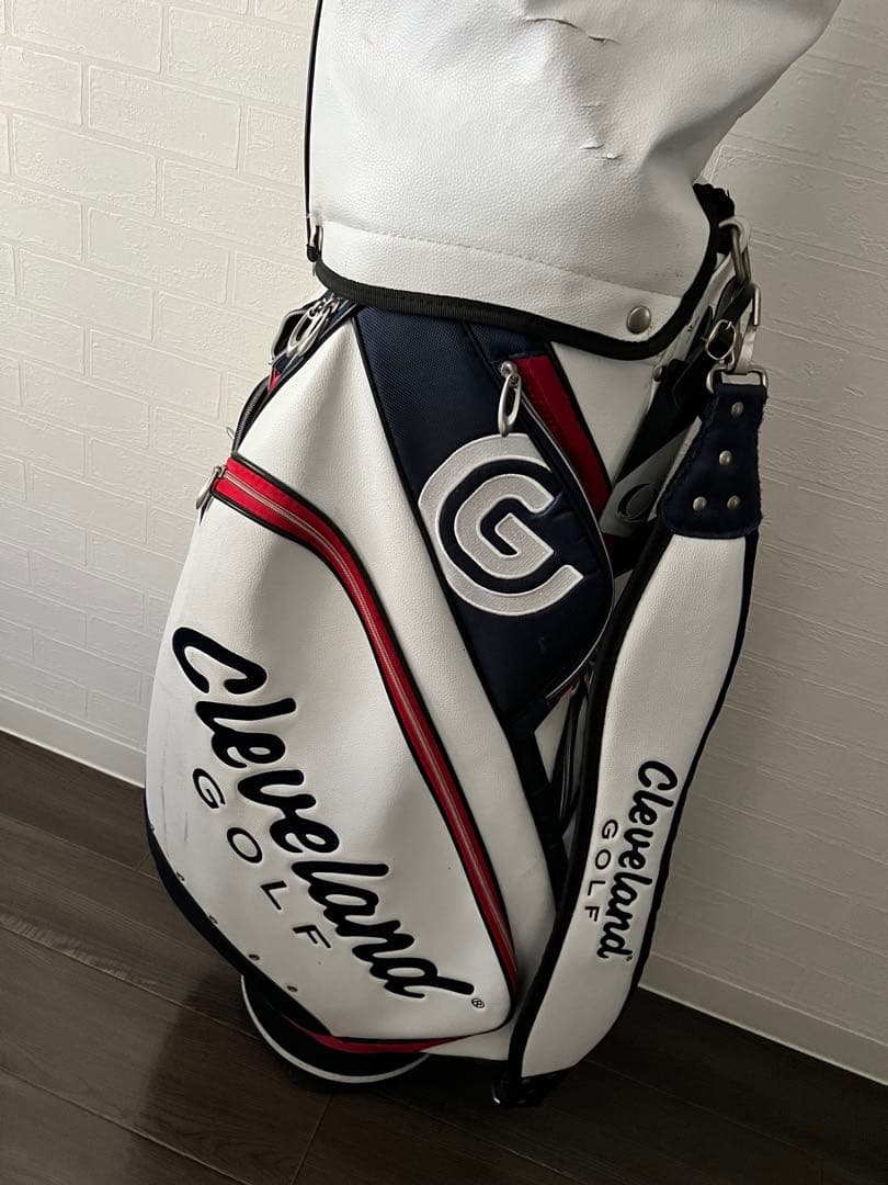 ☆Cleveland Golf キャディバッグ ホワイト☆