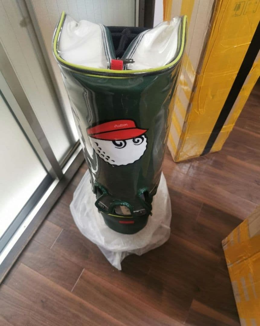 malbon golf マルボン キャディバッグ 新品 人気 グリーン
