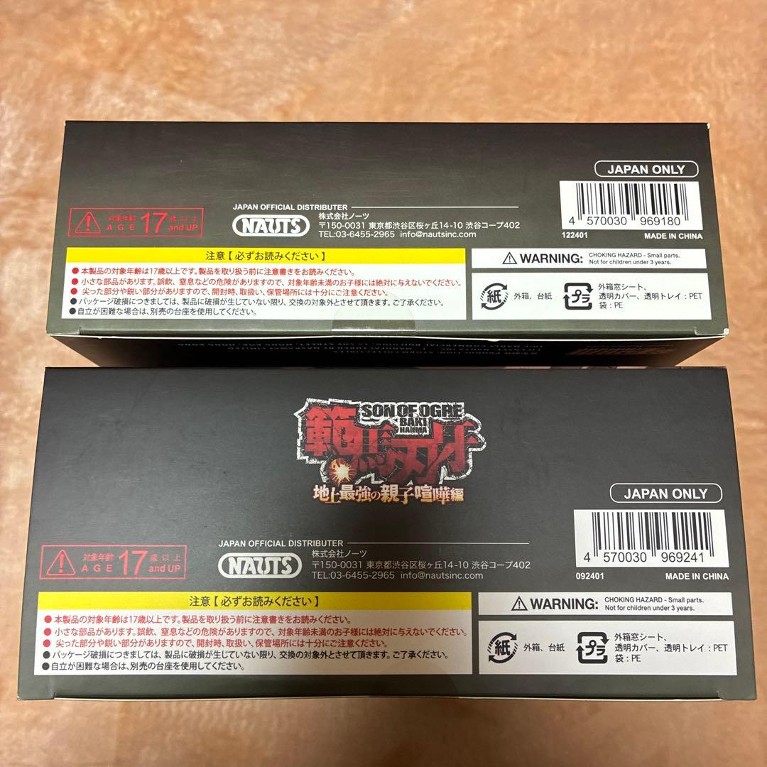 ストームコレクティブルズ 1/10アクションフィギュア 範馬刃牙 & 範馬勇次郎