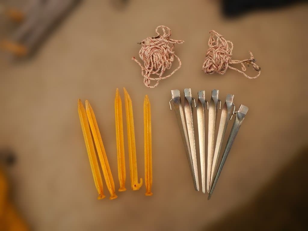 モンベル製　ムーンライト５テントとモンベルビッグタープ