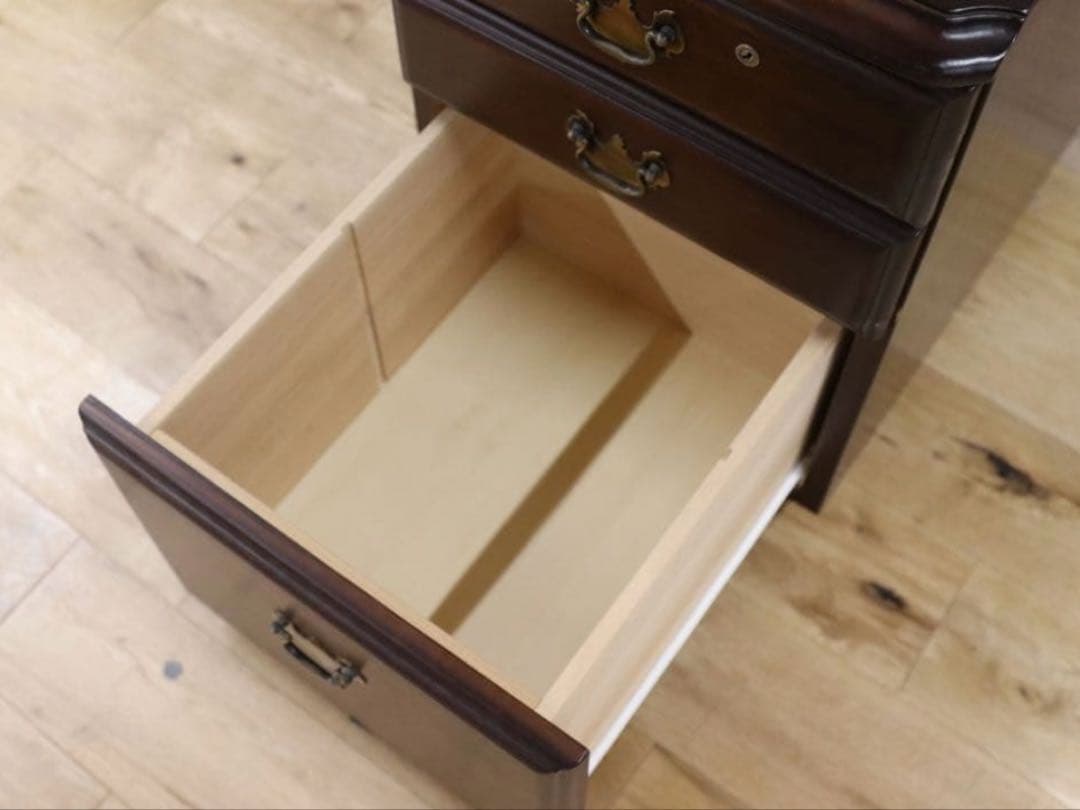 東海家具 デスクワゴン サイドワゴン デスクキャビネット